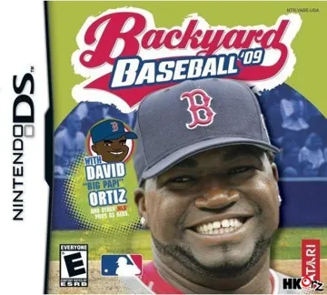 Backyard Baseball '09 (USA) box cover front